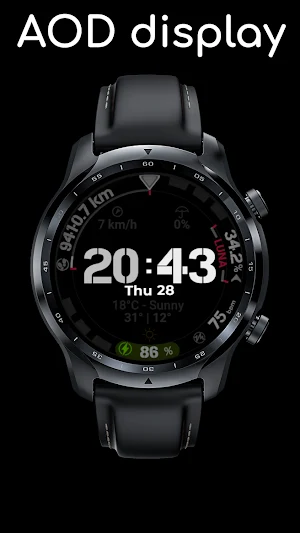 Watch Face CUE160 Screenshot 2