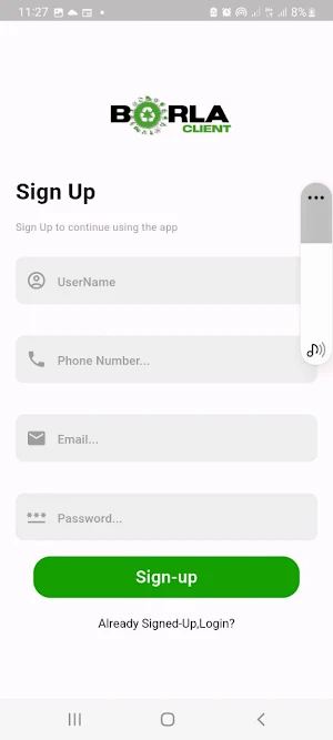 Borla Client Screenshot 1