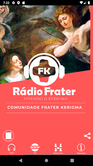 Rádio Frater Screenshot 1
