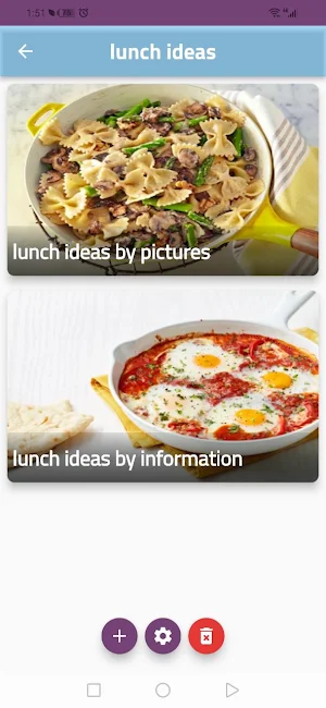 lunch ideas & recipes Screenshot 2