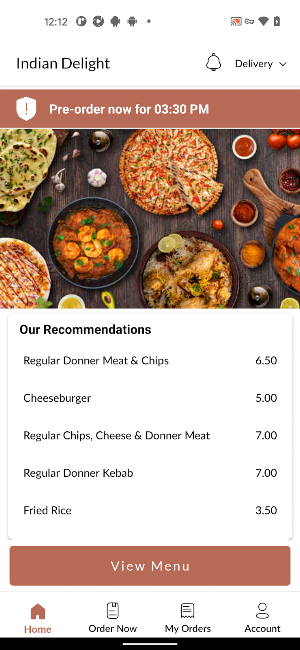Indian Delight Screenshot 1