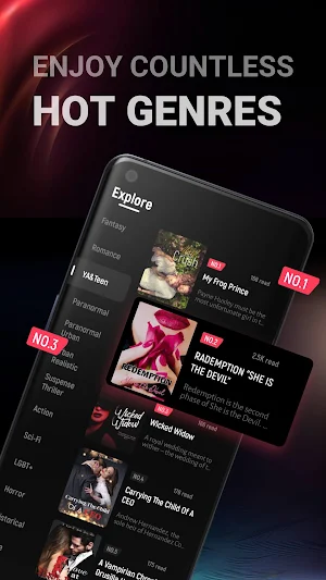 Book Reader-Romantic Fictions Screenshot 3