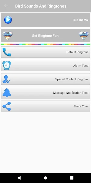 Bird Sounds And Ringtones Screenshot 2