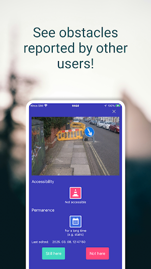 Route4U wheelchair navigation Screenshot 2