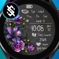 BFF11- Blackboard Art Flower
