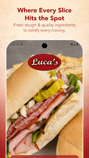 Luca's Eatery Screenshot 0