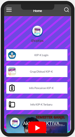 KIP Kuliah Mobile 2023-PANDUAN Screenshot 0