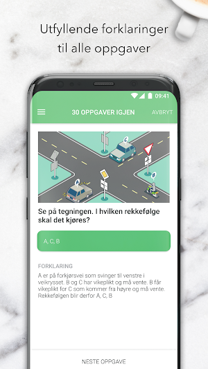Teoriappen MC - teoriprøven - teoritentamen Screenshot 2
