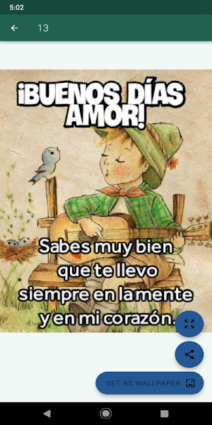 Buenos días y noches mi amor Screenshot 2