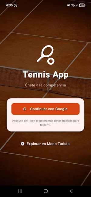 Amateur Tournament App (ATA) Screenshot 0