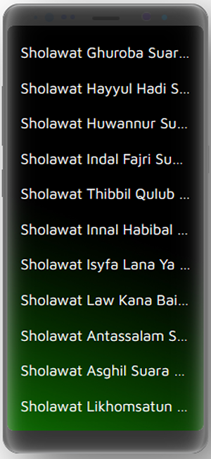 Sholawat Allahul Kaafi Offline Screenshot 3