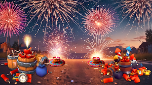 Fireworks Crackers Game 2024 Screenshot 1