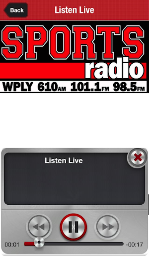 Sports Radio - WPLY Screenshot 1
