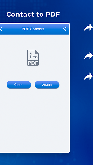 Contacts To PDF - Phone Contacts PDF Export Screenshot 3