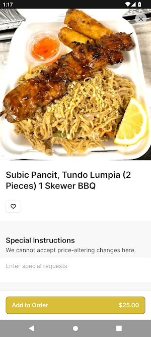 Adobo Pinoy Kitchen Screenshot 3