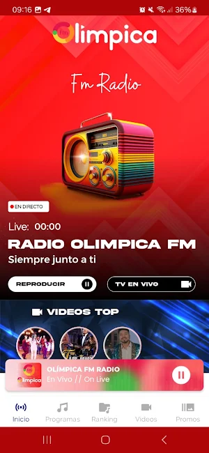 RADIO OLIMPICA 96 Screenshot 1
