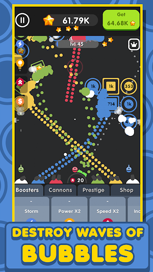 Idle Bubbles Cannon Screenshot 0