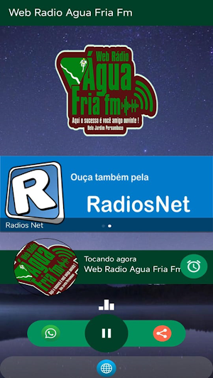 Web Radio Agua Fria Fm Screenshot 0