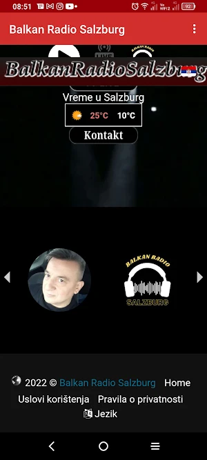 Balkan Radio Salzburg Screenshot 2
