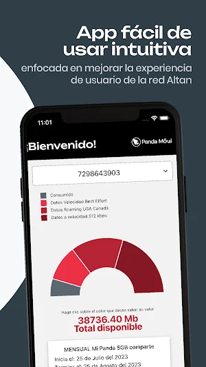 Panda Movil Screenshot 3