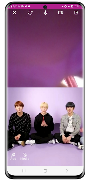 TXT video call prank Screenshot 1
