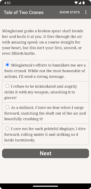 Tale of Two Cranes Screenshot 3