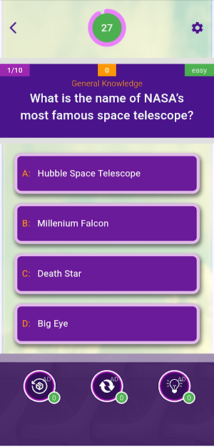 M Trivia Screenshot 1