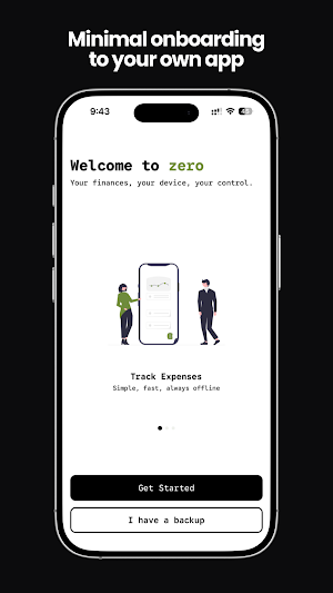 zero: offline expense tracker Screenshot 3