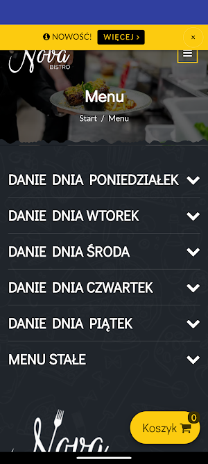 Nova Bistro Trzebnica Screenshot 0