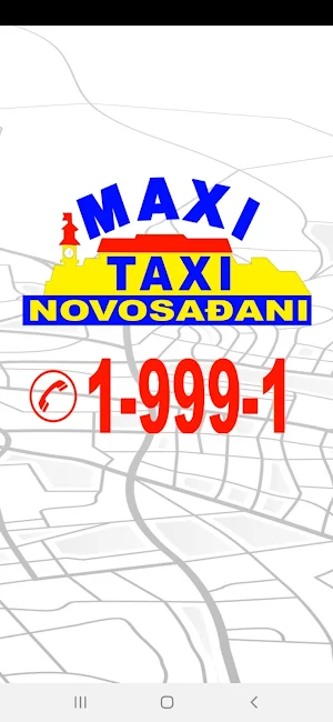 Maxi Taxi Novosadjani Screenshot 0