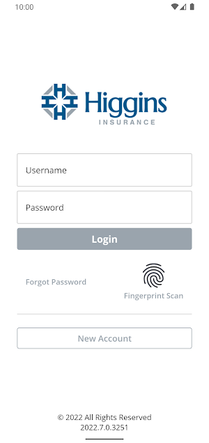 Higgins Insurance Online Screenshot 0