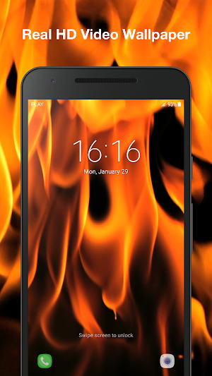 Burning Live Wallpaper Screenshot 2