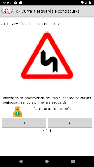 Sinais de trânsito de Portugal Screenshot 2