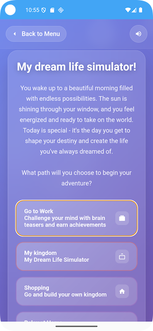My dream life simulator Screenshot 1