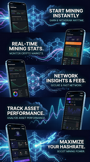 BlockMiner: Mine Crypto & Earn Screenshot 3