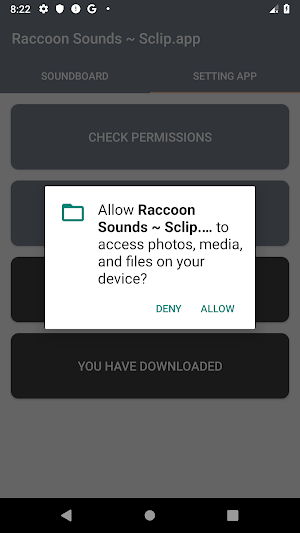 Raccoon Sound Collections ~ Sclip.app Screenshot 1