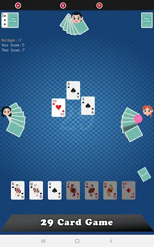 29 card game Screenshot 2