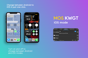 MOS KWGT - Material OS Screenshot 3