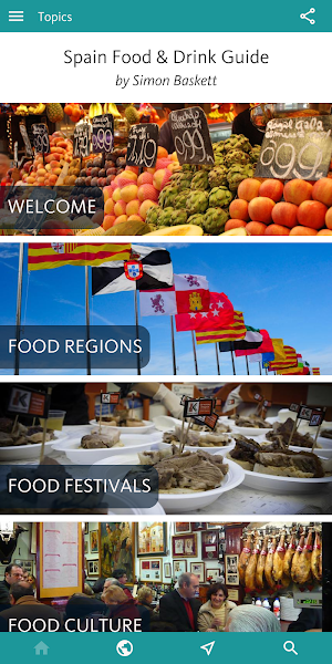 Spain Food & Drink Guide Screenshot 0