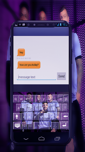 Madrid Keyboard themes Screenshot 3