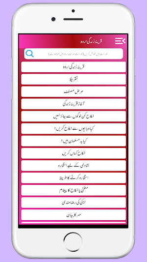Qareena-e-Zindagi In Hind urdu Screenshot 1
