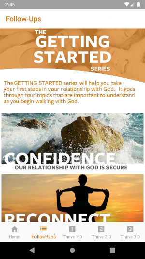 Thrive Studies Screenshot 1