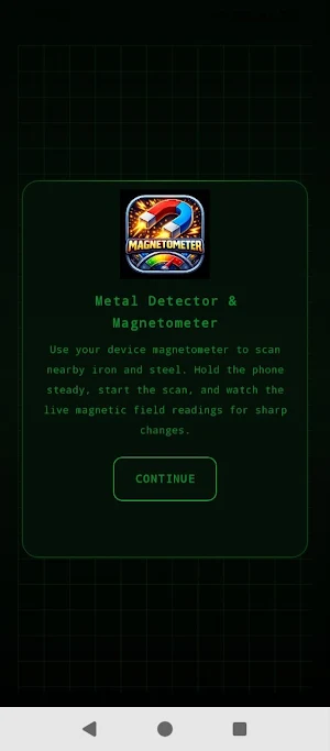 Metal Detector - Magnetometer Screenshot 1