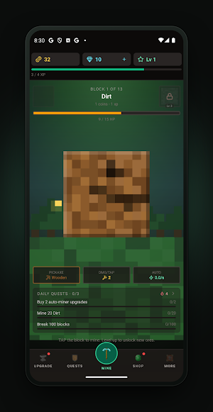 MineMineMine: Idle Miner Screenshot 0