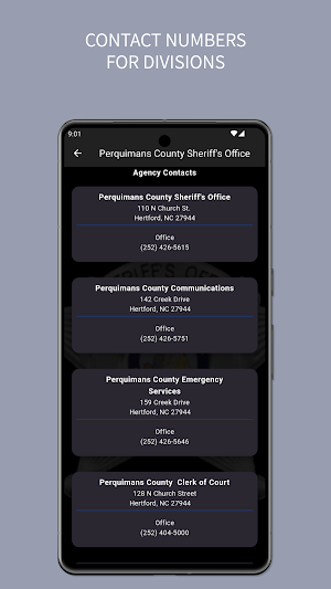 Perquimans County Sheriff Screenshot 1