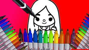 Toca Boca Coloring Book Screenshot 3