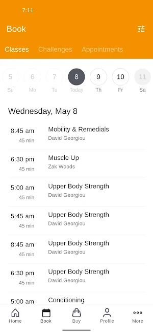 Precision Fitness 24/7 Screenshot 1