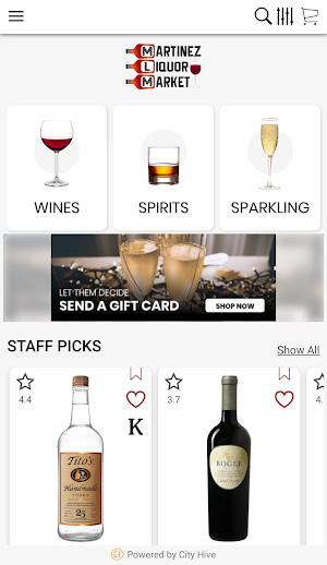 Martinez Liquor Market Screenshot 1