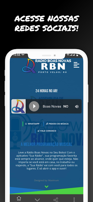 Rádio Boas Novas Screenshot 2