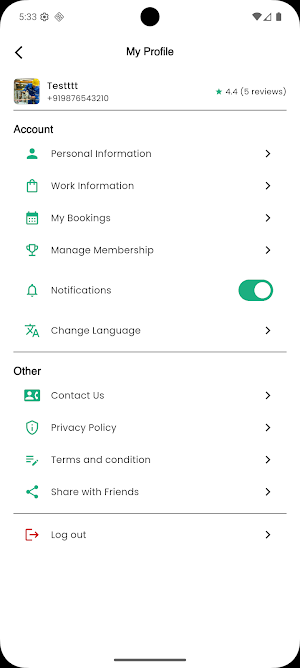 Service finder Screenshot 3